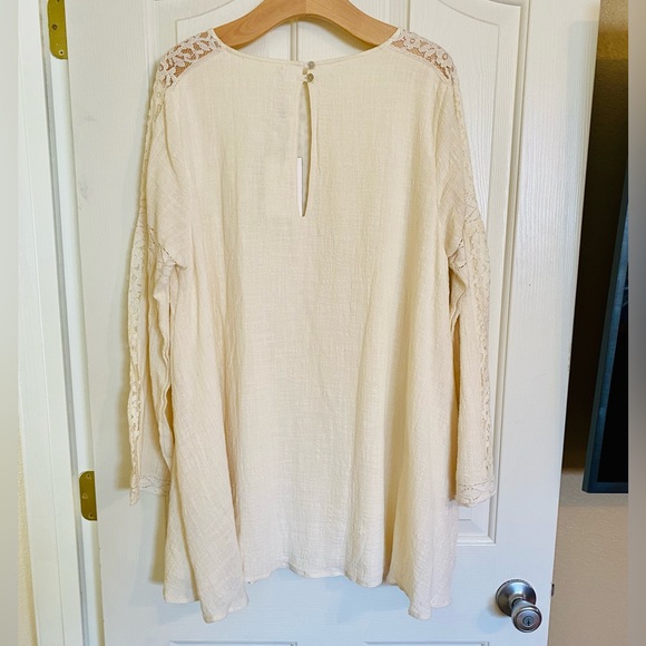 NWT Spell & The Gypsy Collective Cream Doe Eyed Mini Dress - Picture 11 of 17